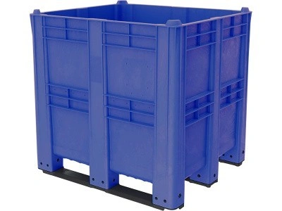 BoxPallet 1300х1150х1250 сплошной, на 3 полозьях, арт. 10-140-ОА, код: 21422