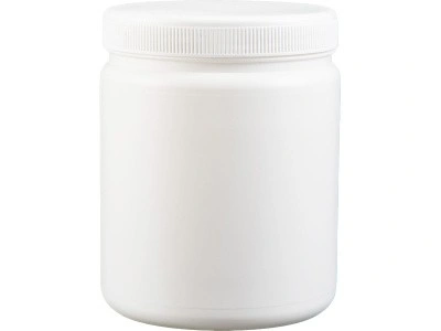 Банка п/э 0,95л. круглая, с крышкой, код: 32155