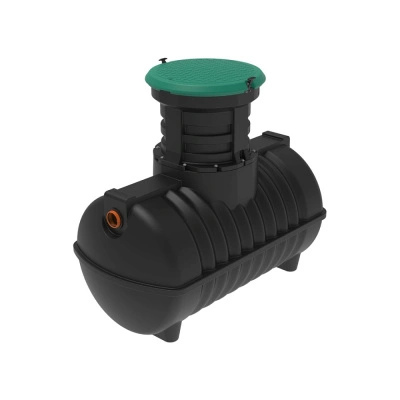 Емкость подземная Rostok G 1800 с горловиной 600 мм с входом 110 