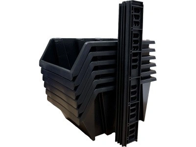 Комплект ящиков 336х234х152 для метизов, с планкой, 6 шт., код: 36990