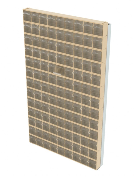 Стойка бежевая настенная Стелла-техник 402-13-00-00-B