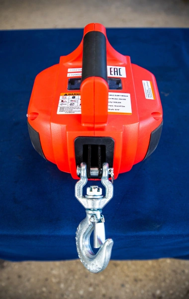 Лебедка под шуруповерт переносная TOR SQ-500 225 кг 12 м