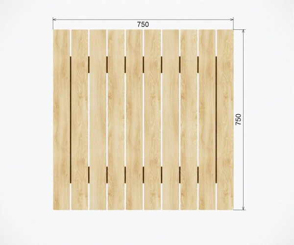 Столик «Eco lounge» Столик 75х75х30 сосна