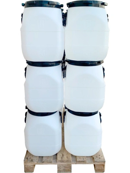 Бочка 40 литров квадратная, арт.: БПК 40 евростандарт, код: 26535