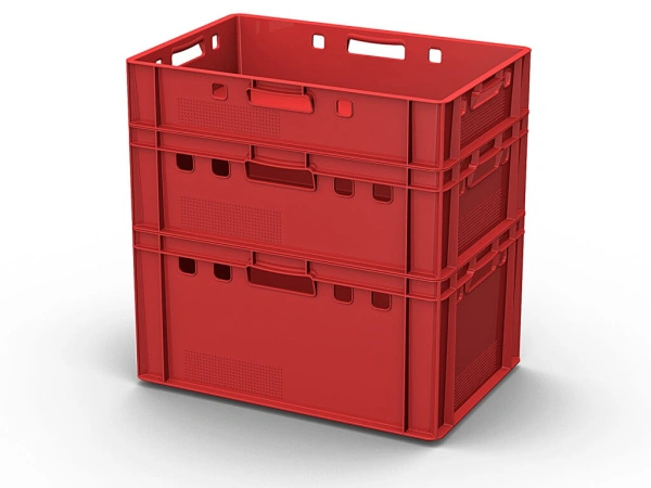 Ящик для мяса Е2 600x400x200 мм, лёгкий 