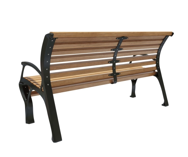 Скамейка чугунная «Голландия» с подлокотниками 1,5 м