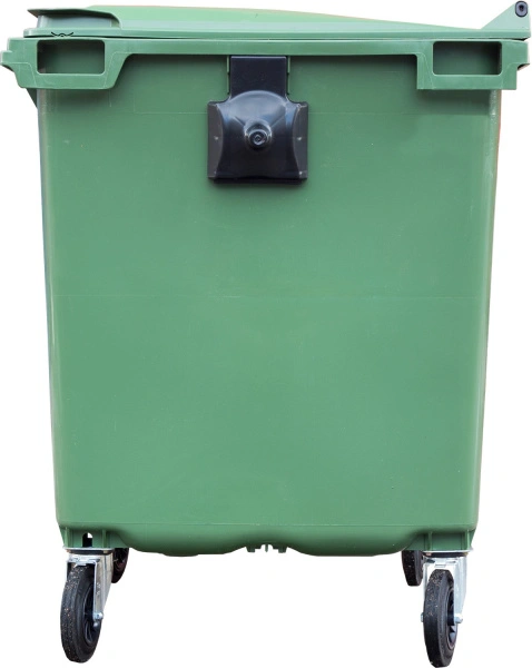 Мусорный контейнер 1100л. на колёсах, арт. MGBK-1100 синий, код: 10767
