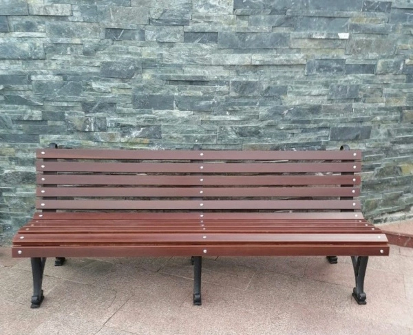 Скамейка чугунная «Классика» 2,0 м (2 опоры)