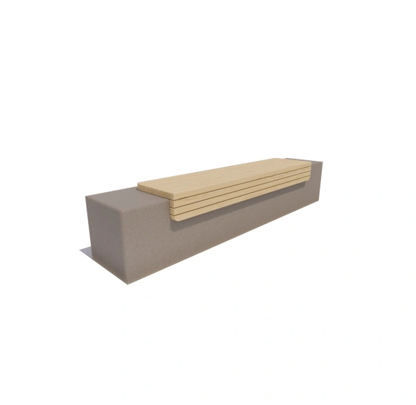 Настил для подпорных стен и бетонных скамеек «Вектор»