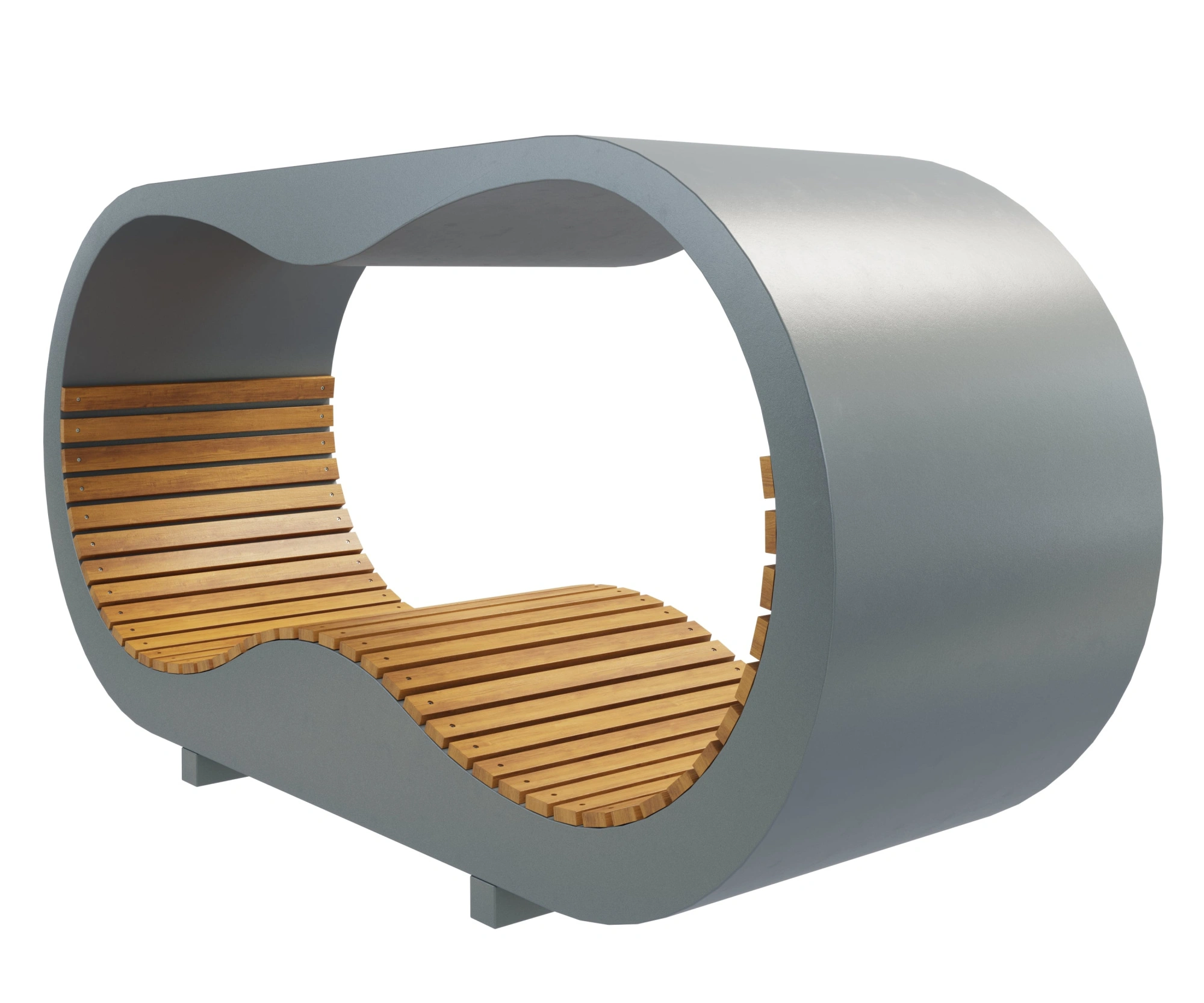 Умная скамейка Эко-портал Без солнечной панели