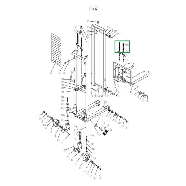 Цепь гидроузла для TRV1530