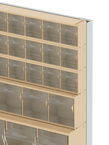 Стойка бежевая настенная/настольная Стелла-техник 401-03-01-01-B