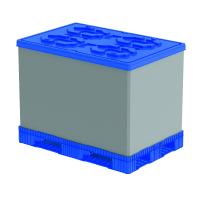 Контейнер облегченный Polybox H1000 усиленный трубами Контейнер облегченный Polybox H1000 усиленный трубами
