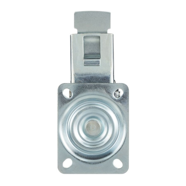 Колесо поворотное с тормозом Стелла-техник 4003-160 диаметр 160мм, грузоподъемность 145кг, резина, металл